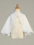 Bolero - Satin with Lace Trim