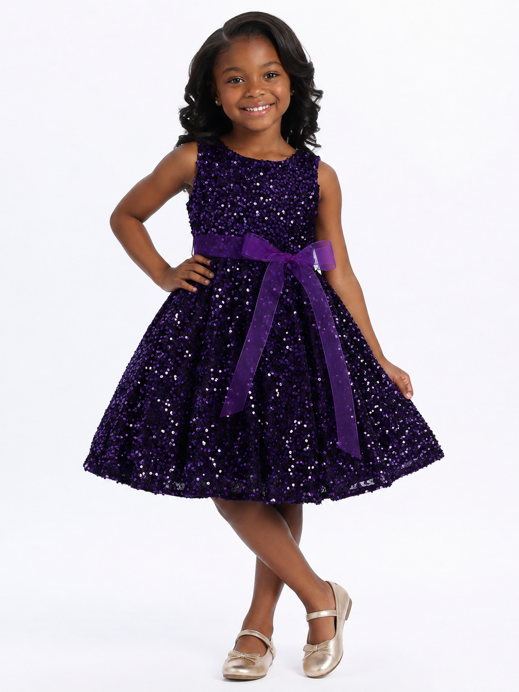 Samantha Girls Dance Dress (Sizes 5-10)