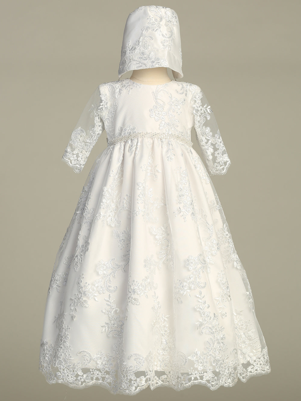 April Girls Christening Outfit (up to 18 months)