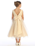 Camilla Girls Dance Dress (Sizes 2 - 10 Years) - Blush, Champagne, Gold, Silver, White