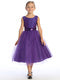 Camilla Girls Dance Dress (Sizes 2 - 10 Years) - Burgundy, Red, Purple