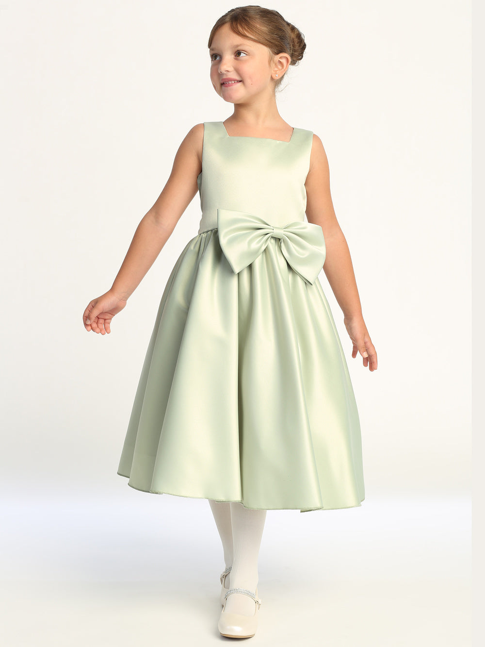 Katherine Girls Dance Dress (Sizes 18 Months - 10 Years) - Blush, Champagne, Lavander, Sage