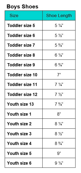 David Shoes (Toddler Size 5 to Youth Size 6) - Black
