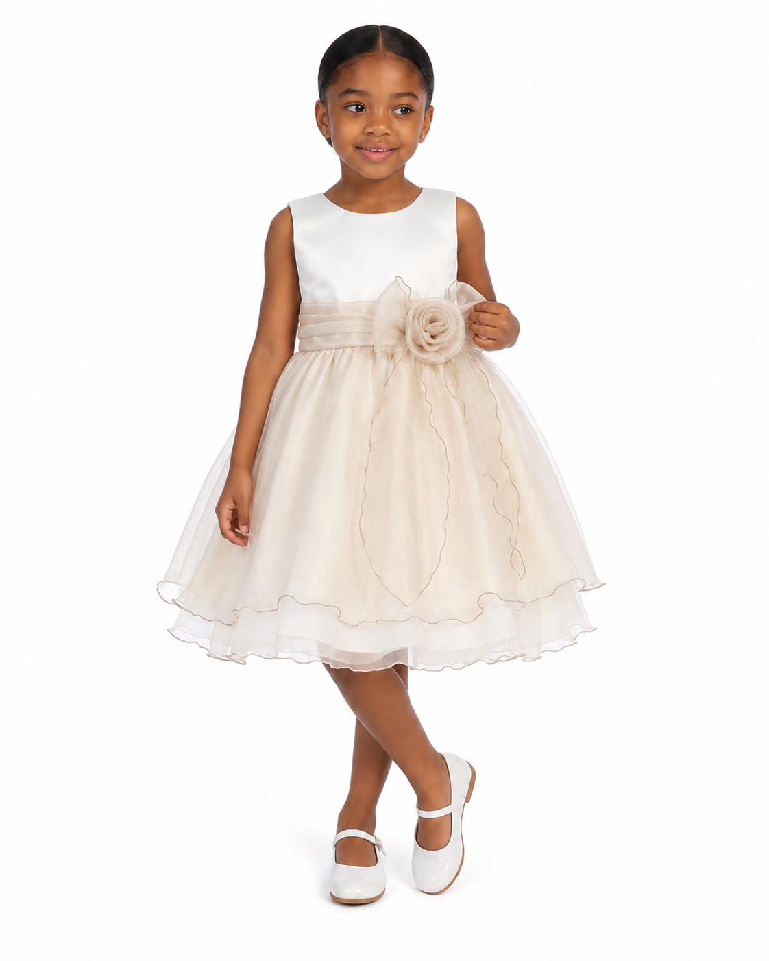 Flower Girl Dress - The Imani Collection (Sizes 6 months - 10)