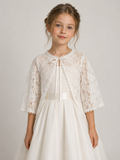 Girls’ Lace Capelet Bolero (Sizes 2 - 10)