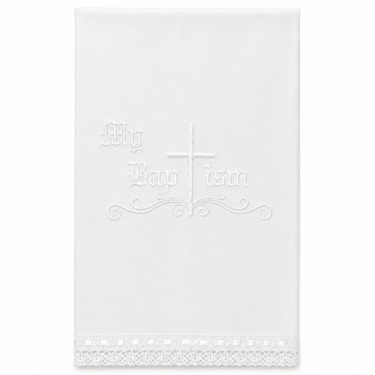 My Baptism Embroidered Christening Blanket