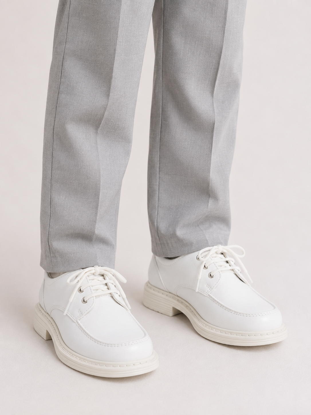 The Frank Shoe Collection (Toddler Size 7 to Youth Size 6) - White