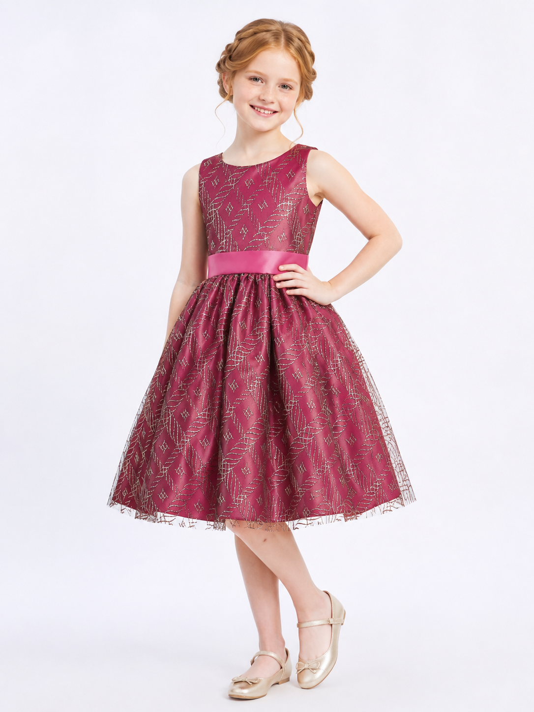 Cordelia Girls Dance Dress (Sizes 5-12)