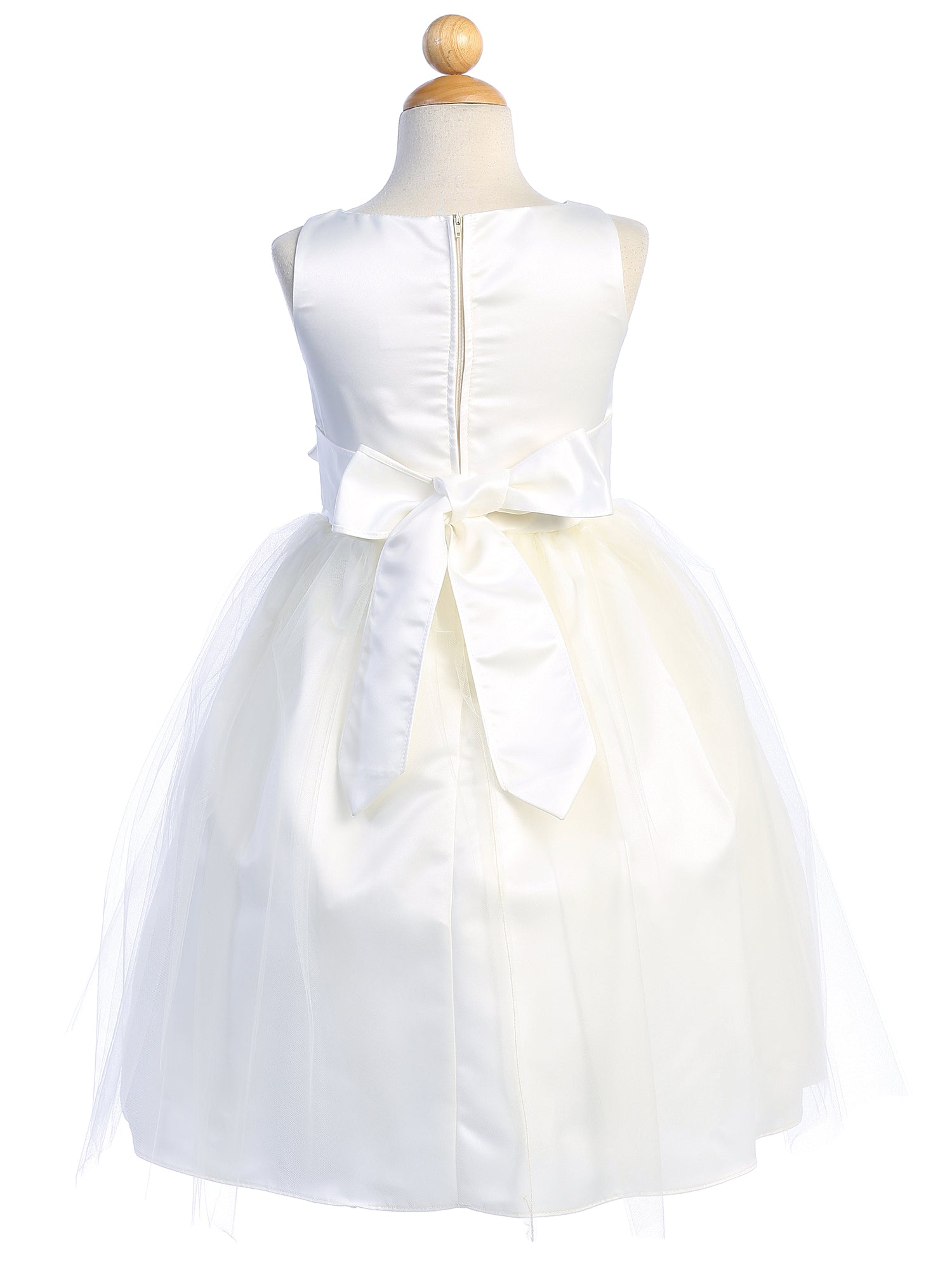 Flower Girl Dress - The Eleanor Collection (Sizes 2-10 Years) - Ivory