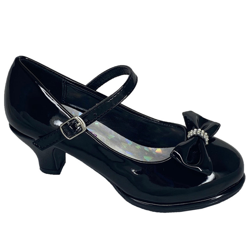 The Olivia Shoe (Toddler Size Sizes 10T - Size 6) - White, Black, Ivory, Gold or Silver