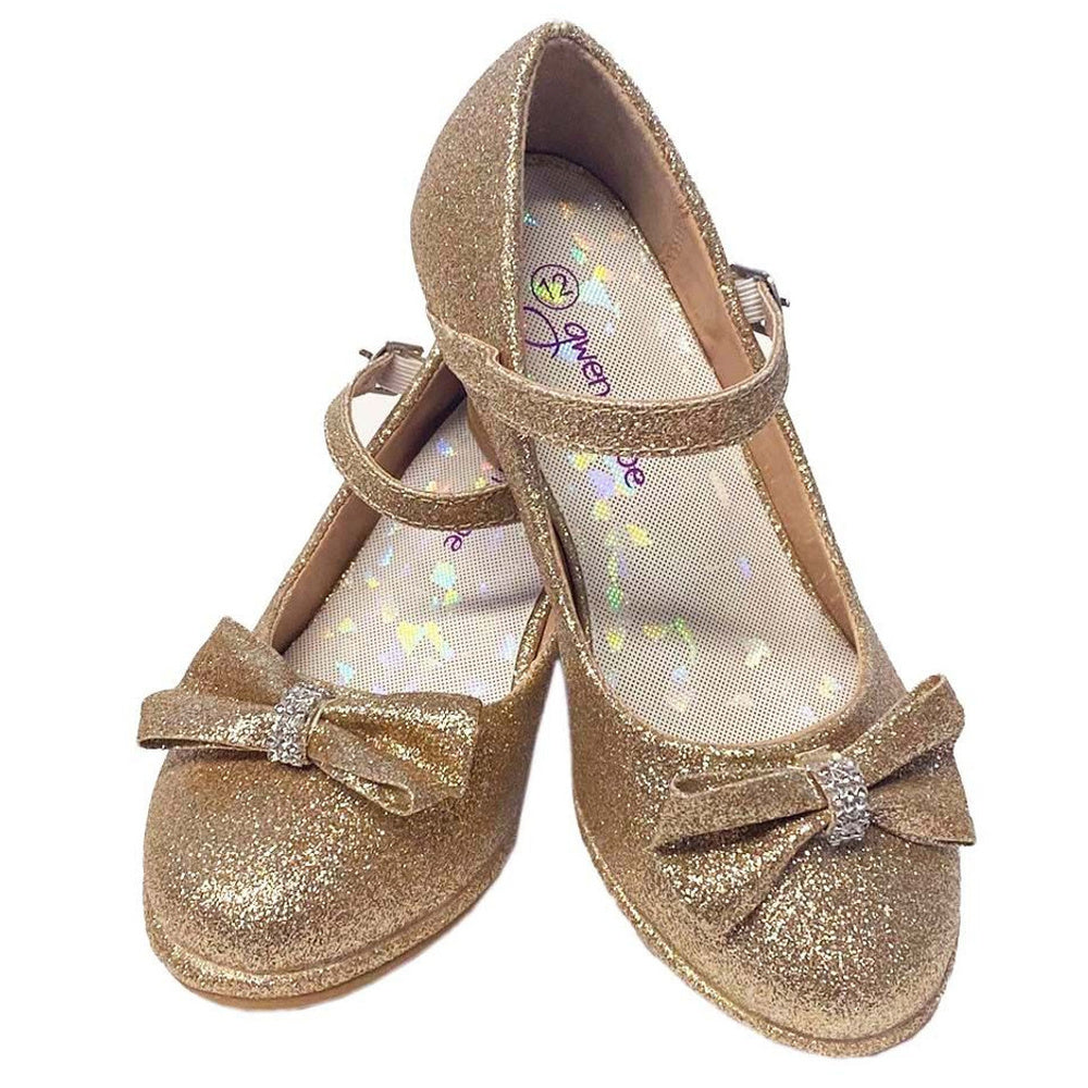 The Olivia Shoe (Toddler Size Sizes 10T - Size 6) - White, Black, Ivory, Gold or Silver