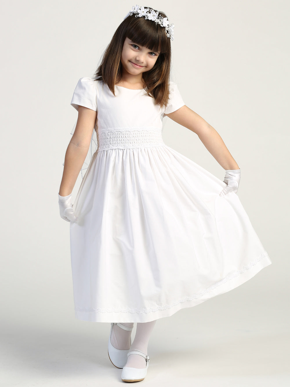 First Communion Dress - The Purity Collection (Sizes 7, 8, 10, 12)
