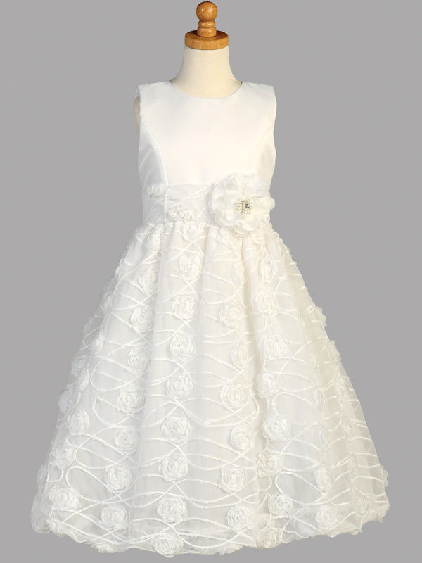 First Communion Dress - The Virginia Collection (Plus Sizes 8, 10, 12)