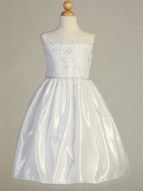 First Communion Dress - The Mallory Collection (Sizes 6, 7, 8, 10, 12) (Plus Sizes 10, 12, 14, 16)
