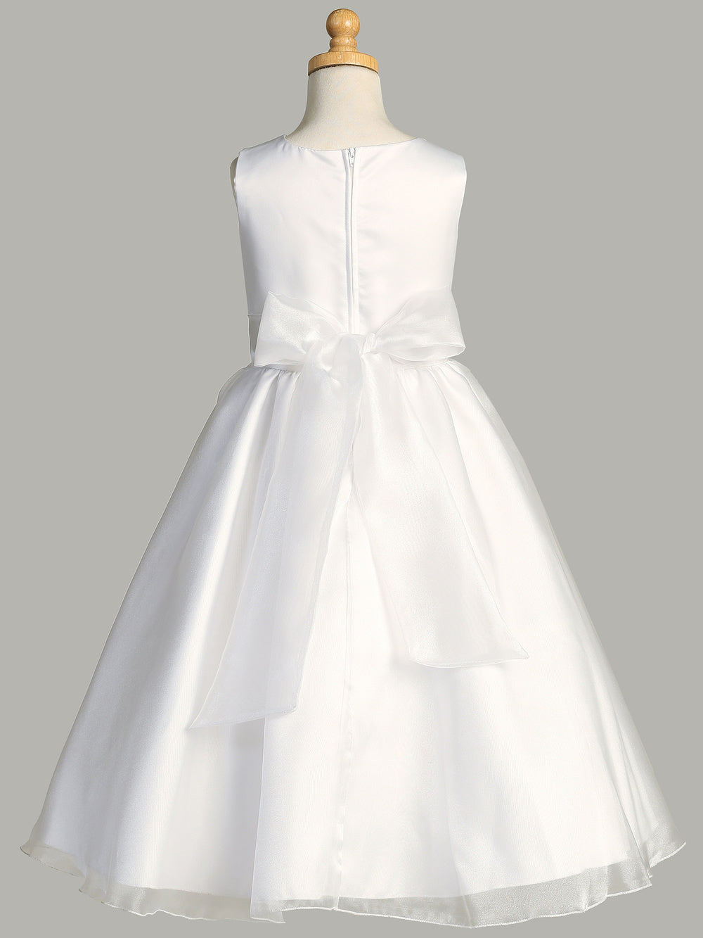 First Communion Dress - The Elizabeth Collection (Sizes 6, 7, 8, 10, 12) (Plus Sizes 10, 12, 14, 16, 18, 20)