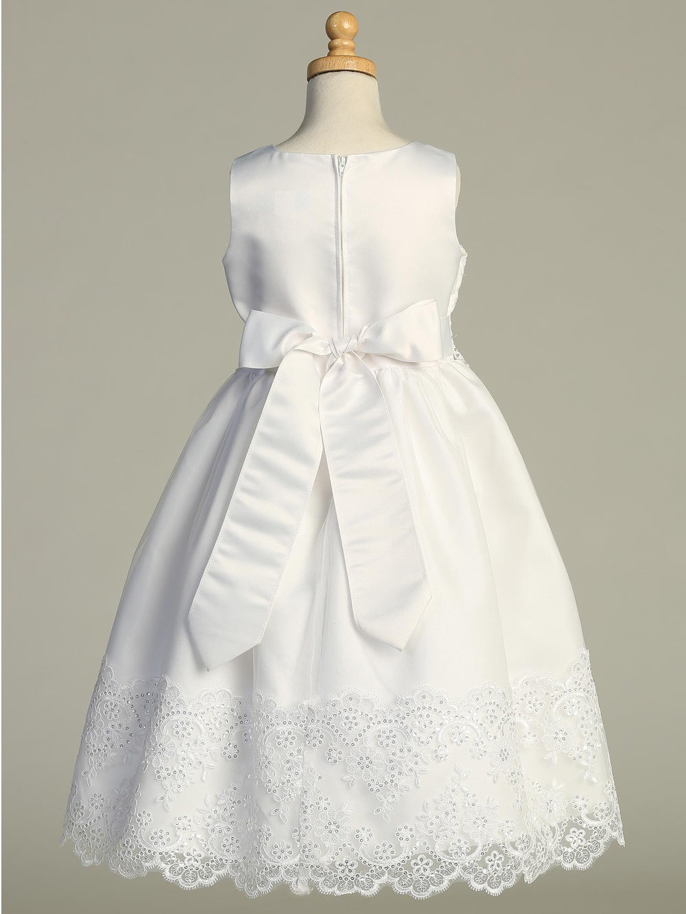 First Communion Dress - The Maria Collection (Sizes 6, 7, 8, 10, 12) (Plus Sizes 10, 12, 14, 16, 18, 20)