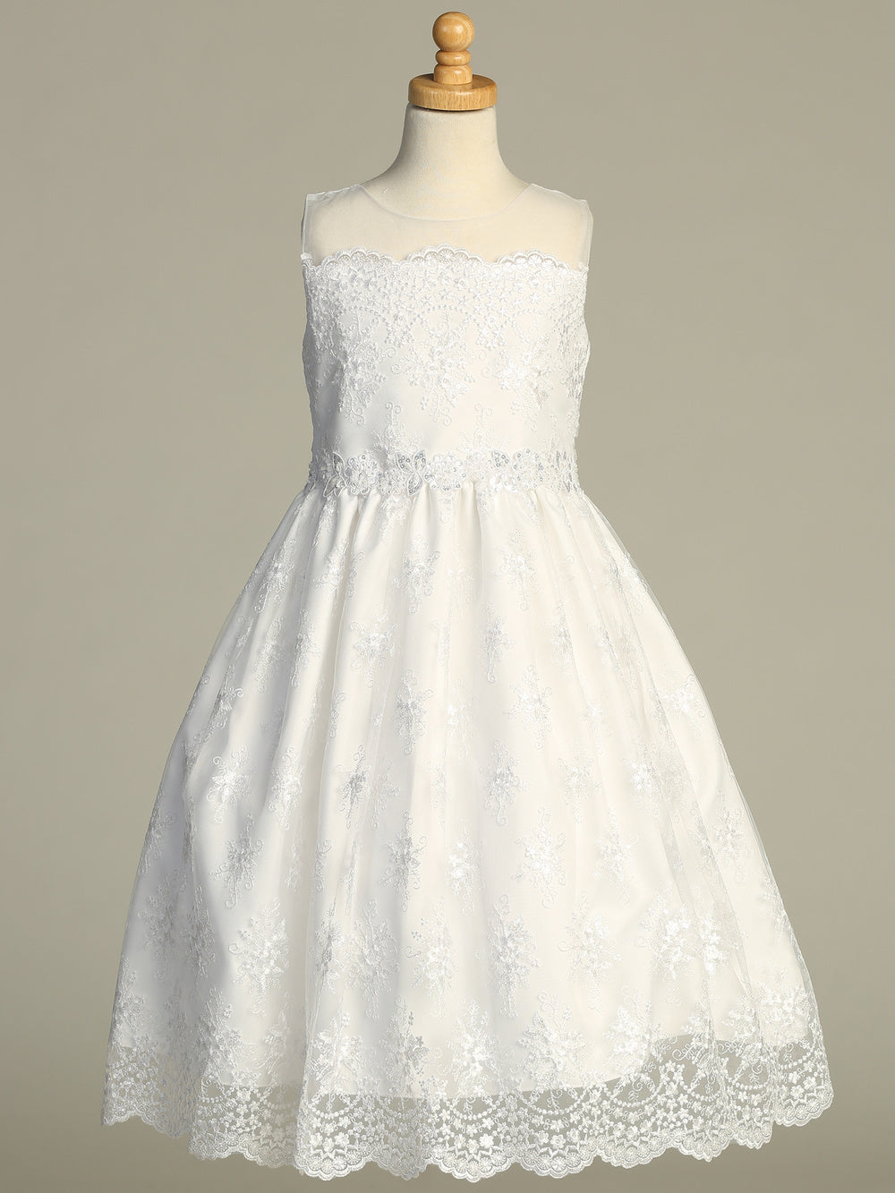 First Communion Dress - The Chloe Collection (Sizes 6, 7, 8, 10, 12)