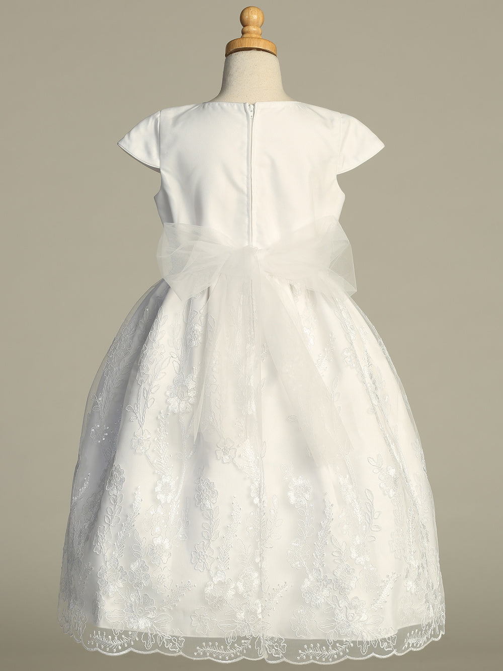 First Communion Dress - The Stella Collection (Sizes 6, 7, 12)