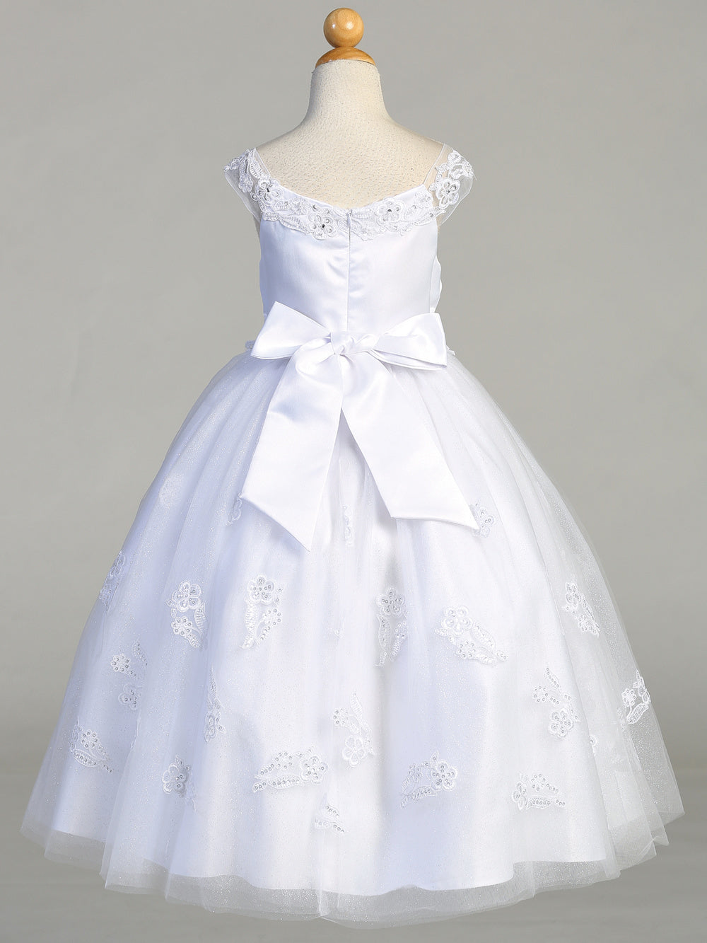 First Communion Dress - The Avery Collection (Sizes 6, 7, 8, 10, 12)