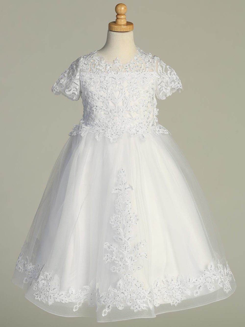 First Communion Dress - The Alyssa Collection (Sizes 6, 7, 8, 10, 12)