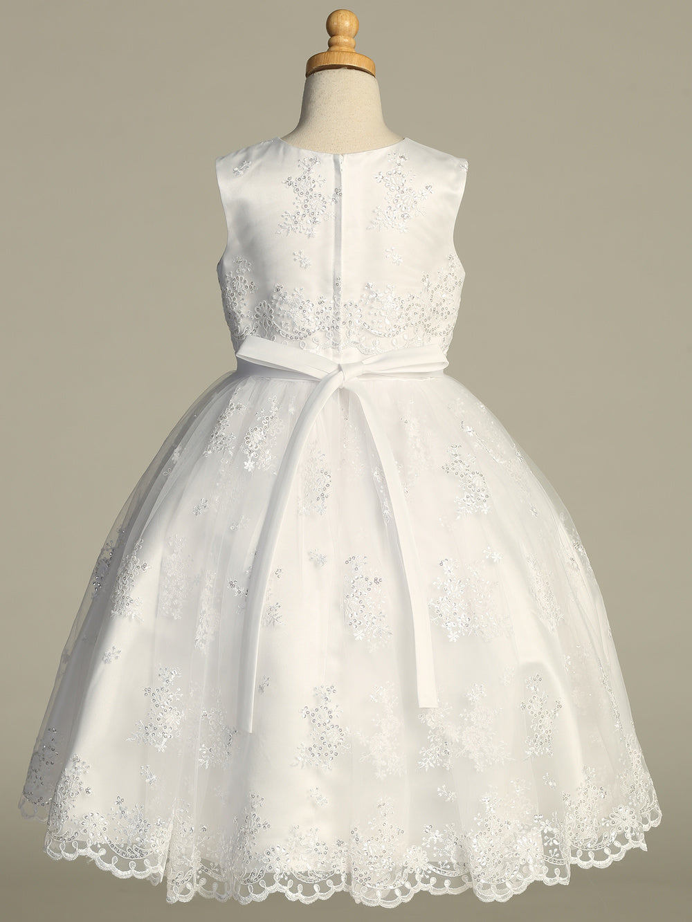 First Communion Dress - The Angelica Collection (Sizes 6, 7, 8, 10, 12)