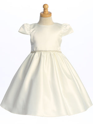 Flower Girl Dress - The Arianna Collection (Sizes 3M - 6Years) - Ivory, White, Pink