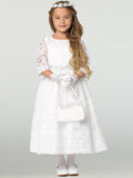 First Communion Dress - The Willa Collection (Sizes 5, 6, 7, 8, 10, 12)